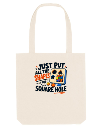 Gaura potrivita. Shape Sorter Humor Design for Engineers IT Workers and Pro Natural