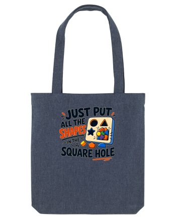 Gaura potrivita. Shape Sorter Humor Design for Engineers IT Workers and Pro Midnight Blue