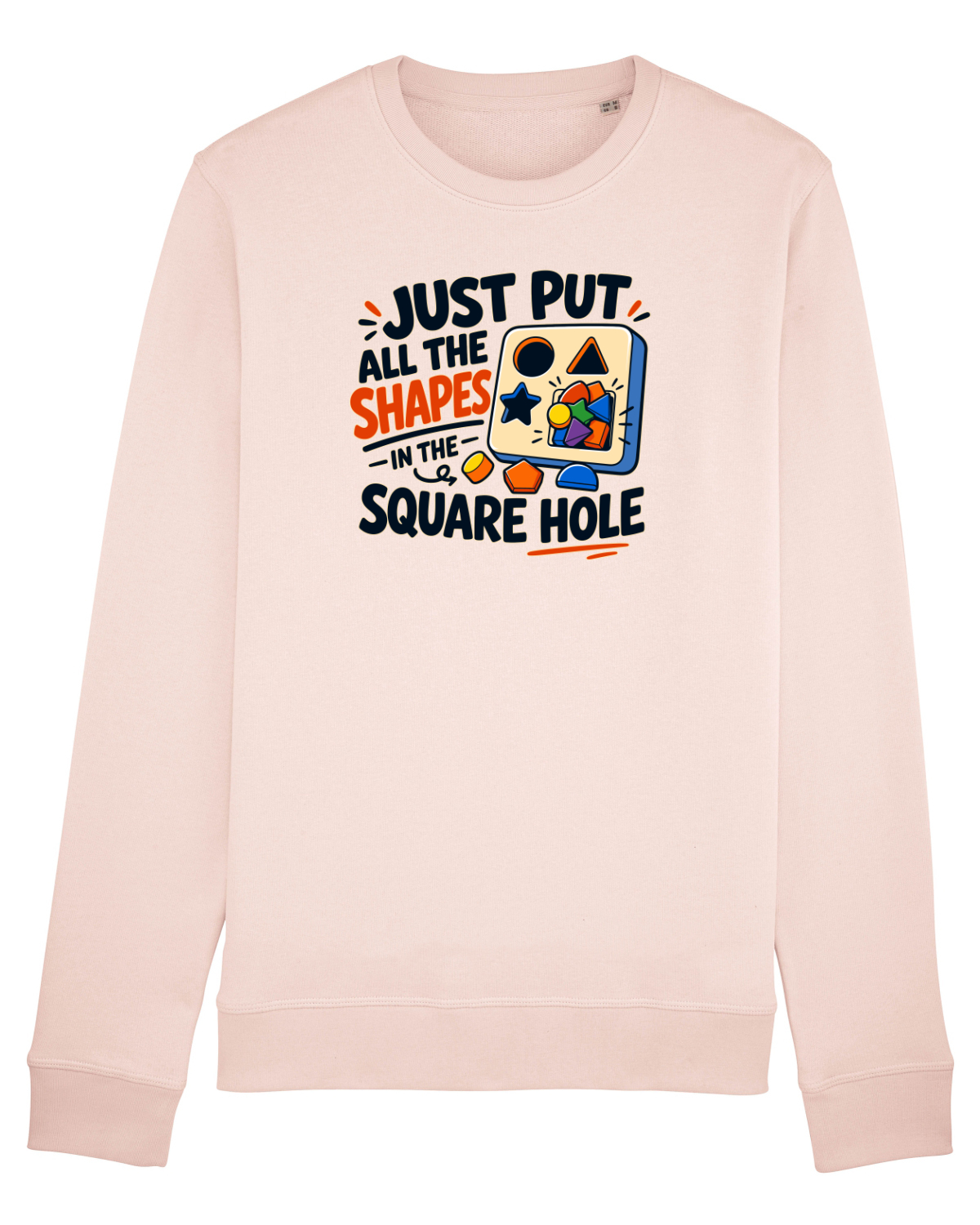 Bluză mânecă lungă Unisex Rise Candy Pink