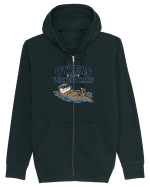 Vidrele sunt pisicile de apa. Funny Otter Lover Design for Animal Lovers Hanorac cu fermoar Unisex Connector