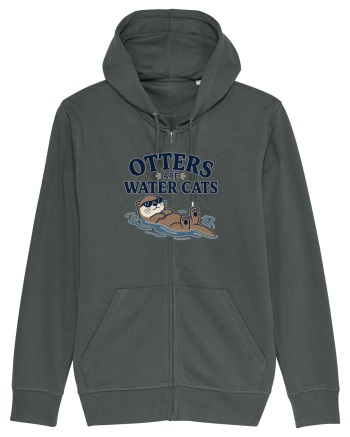 Vidrele sunt pisicile de apa. Funny Otter Lover Design for Animal Lovers Anthracite