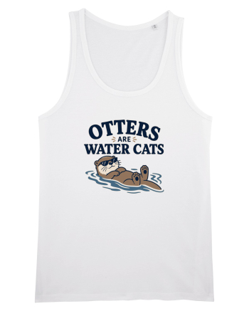 Vidrele sunt pisicile de apa. Funny Otter Lover Design for Animal Lovers White