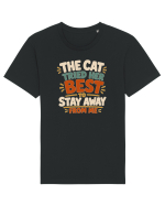 Cu pisici. Funny Cat Owner Humor Design for Cat Lovers and Pet Parents Tricou mânecă scurtă Unisex Rocker