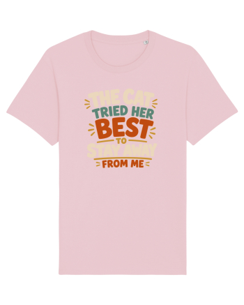 Cu pisici. Funny Cat Owner Humor Design for Cat Lovers and Pet Parents Cotton Pink