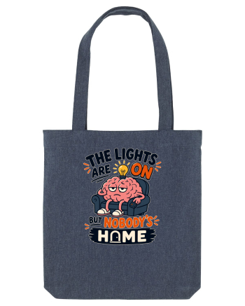 Nu-s acasa. Funny Brain Fog Humor Design for Introverts Office Workers Midnight Blue