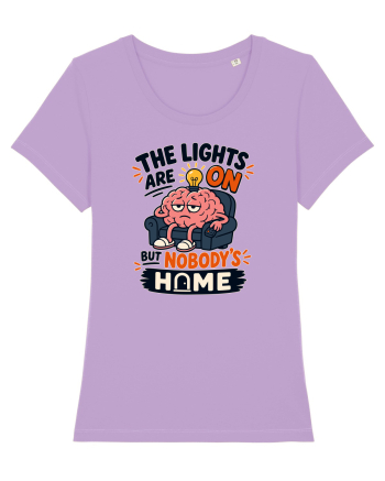 Nu-s acasa. Funny Brain Fog Humor Design for Introverts Office Workers Lavender Dawn