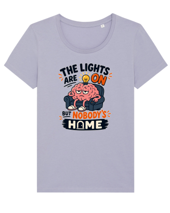 Nu-s acasa. Funny Brain Fog Humor Design for Introverts Office Workers Lavender