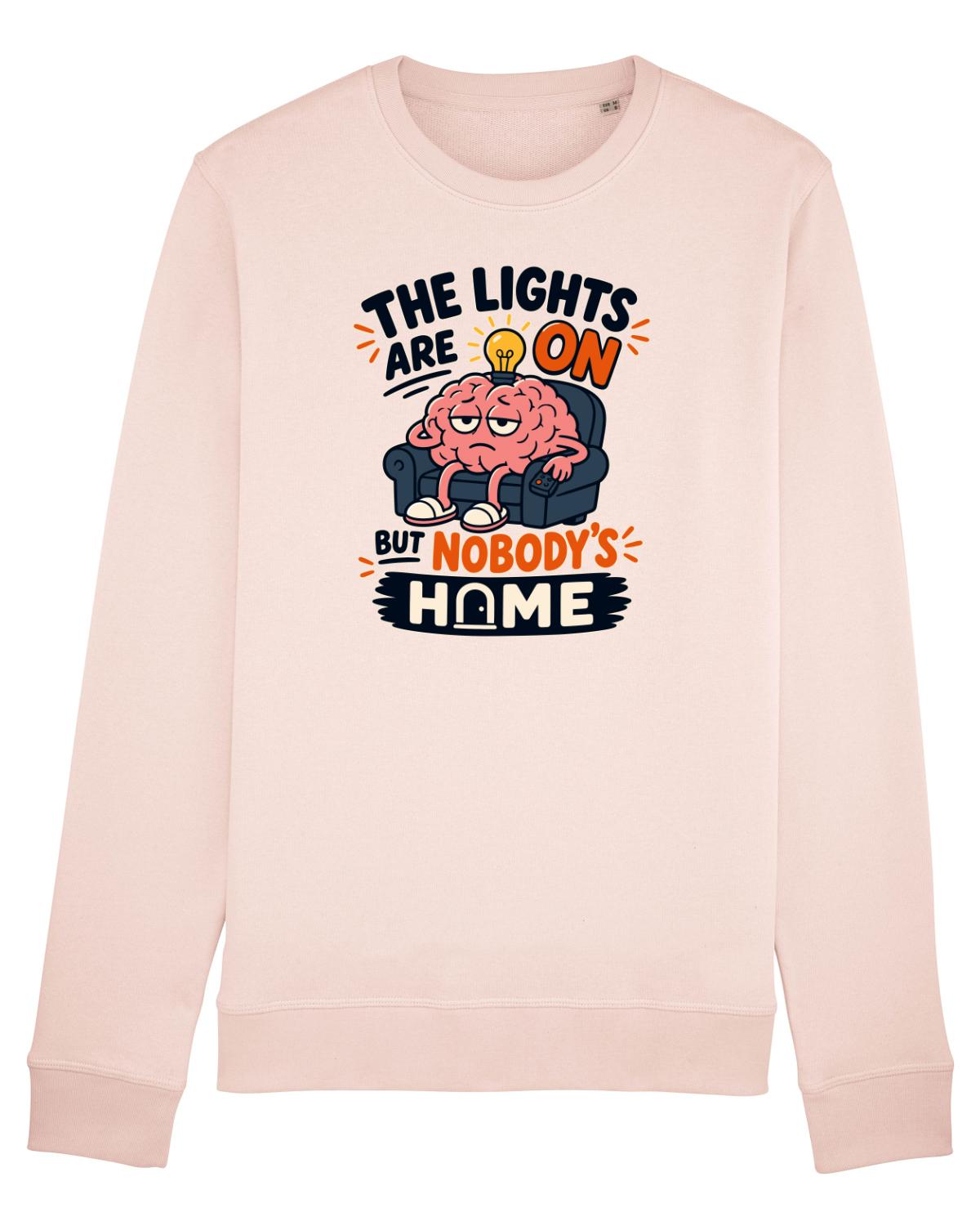 Bluză mânecă lungă Unisex Rise Candy Pink
