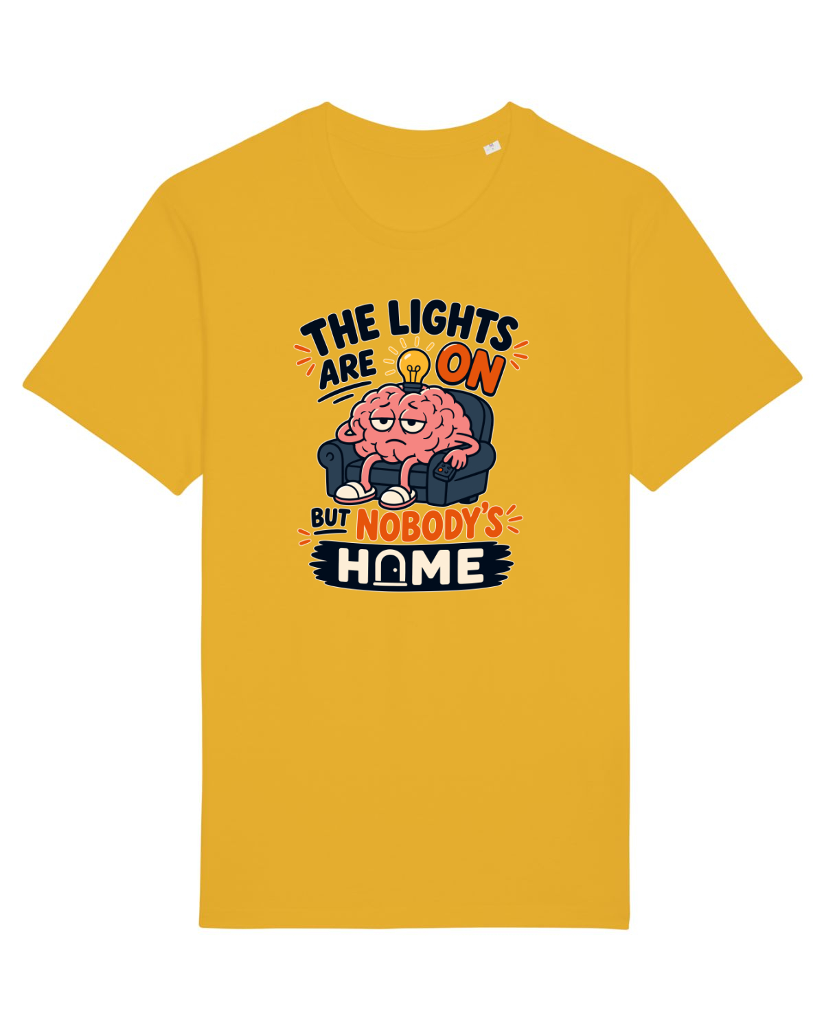 Tricou mânecă scurtă Unisex Rocker Spectra Yellow