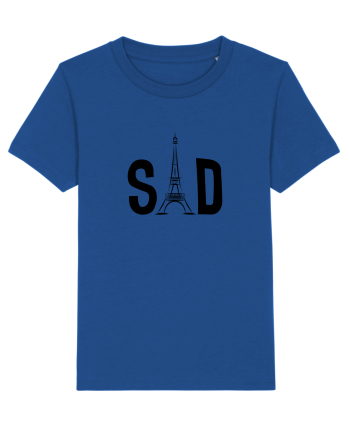 Sad (black) Majorelle Blue