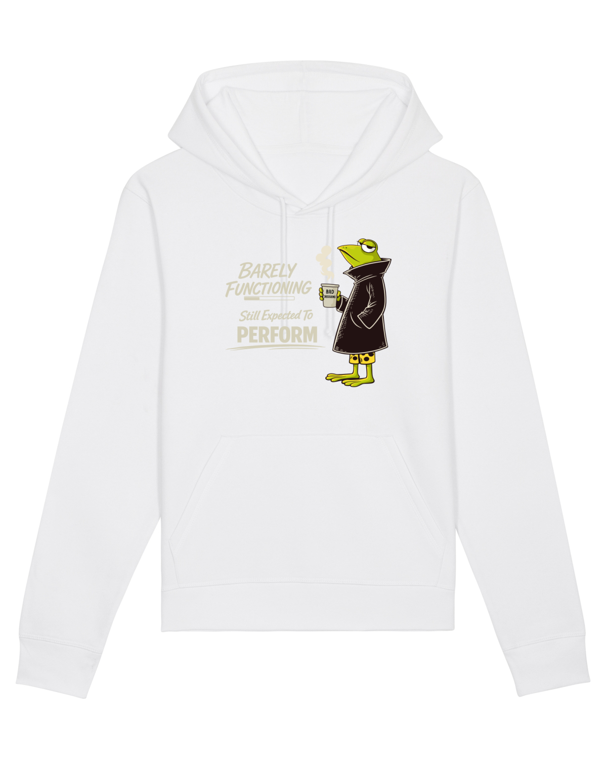 Hanorac Unisex Drummer White
