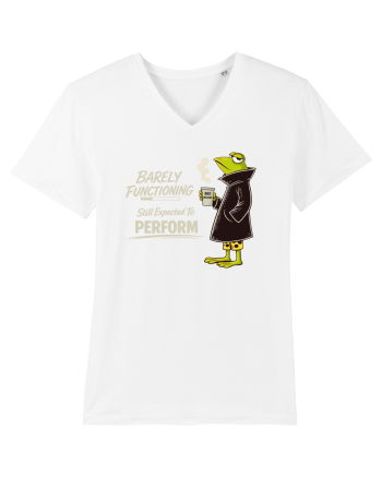 Barely Functioning Still Expected To Perform – Broasca pe Cafea White