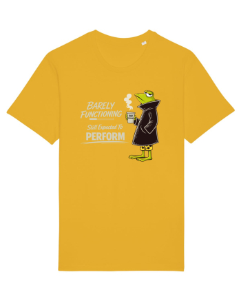 Barely Functioning Still Expected To Perform – Broasca pe Cafea Spectra Yellow