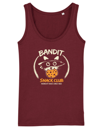 Bandit Snack Club – Ratonul Iubitor de Gustări Burgundy