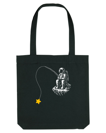 Astronaut Fishing For A Star – Pescuind Printre Stele Sacoșă textilă