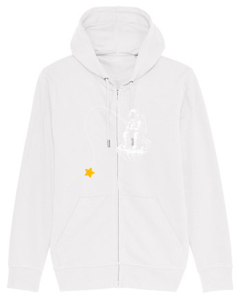 Astronaut Fishing For A Star – Pescuind Printre Stele White