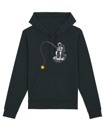 Astronaut Fishing For A Star – Pescuind Printre Stele Black