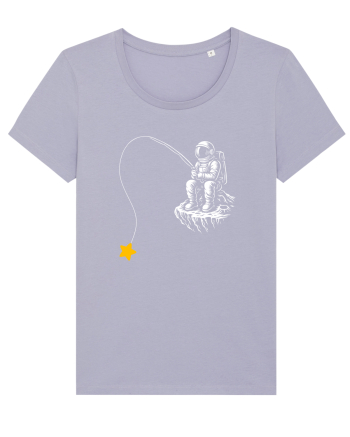 Astronaut Fishing For A Star – Pescuind Printre Stele Lavender