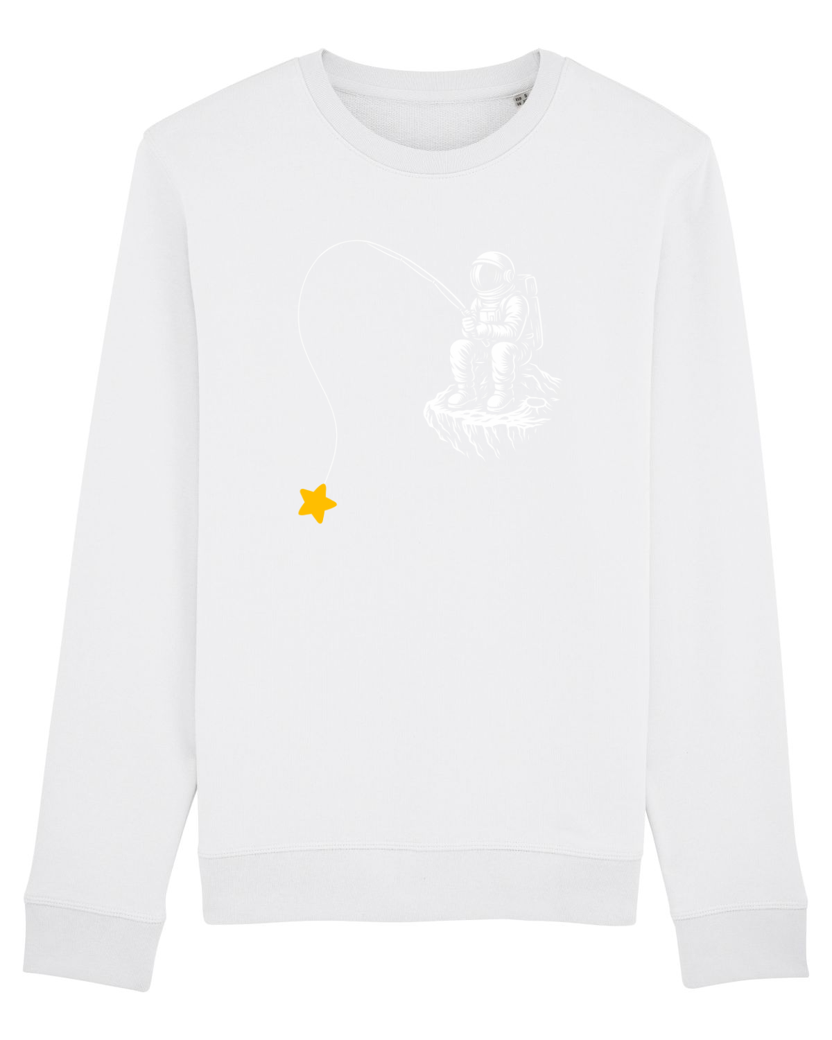Bluză mânecă lungă Unisex Rise White