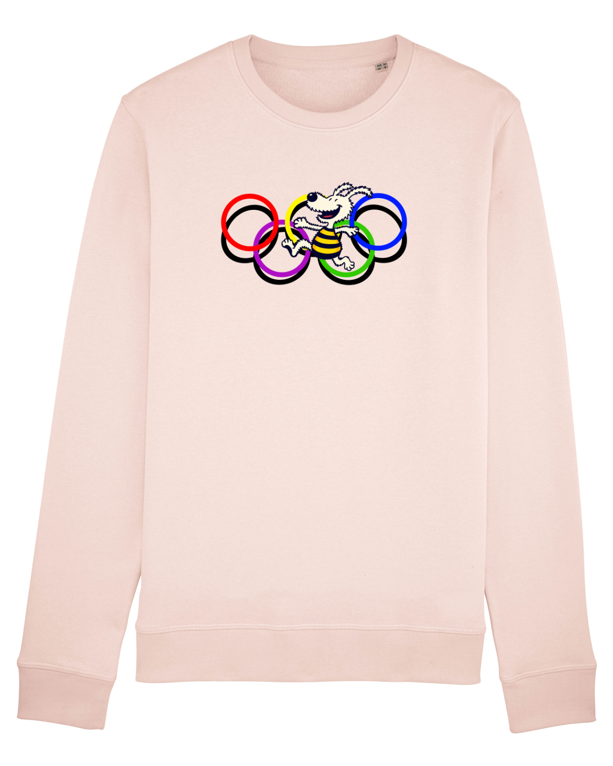Bluză mânecă lungă Unisex Rise Candy Pink