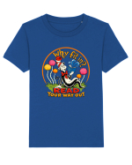 Why Fit In? Read Your Way Out – Book Lover Design Tricou mânecă scurtă  Copii Mini Creator