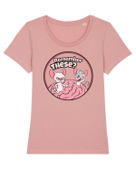 Remember These? Nostalgic Ironic Cartoon Mice Tricou mânecă scurtă guler larg fitted Damă Expresser