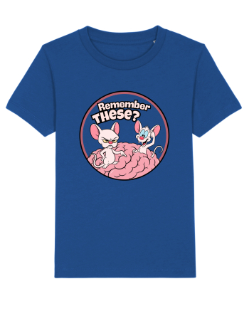 Remember These? Nostalgic Ironic Cartoon Mice Majorelle Blue