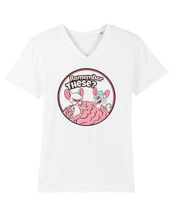 Remember These? Nostalgic Ironic Cartoon Mice White