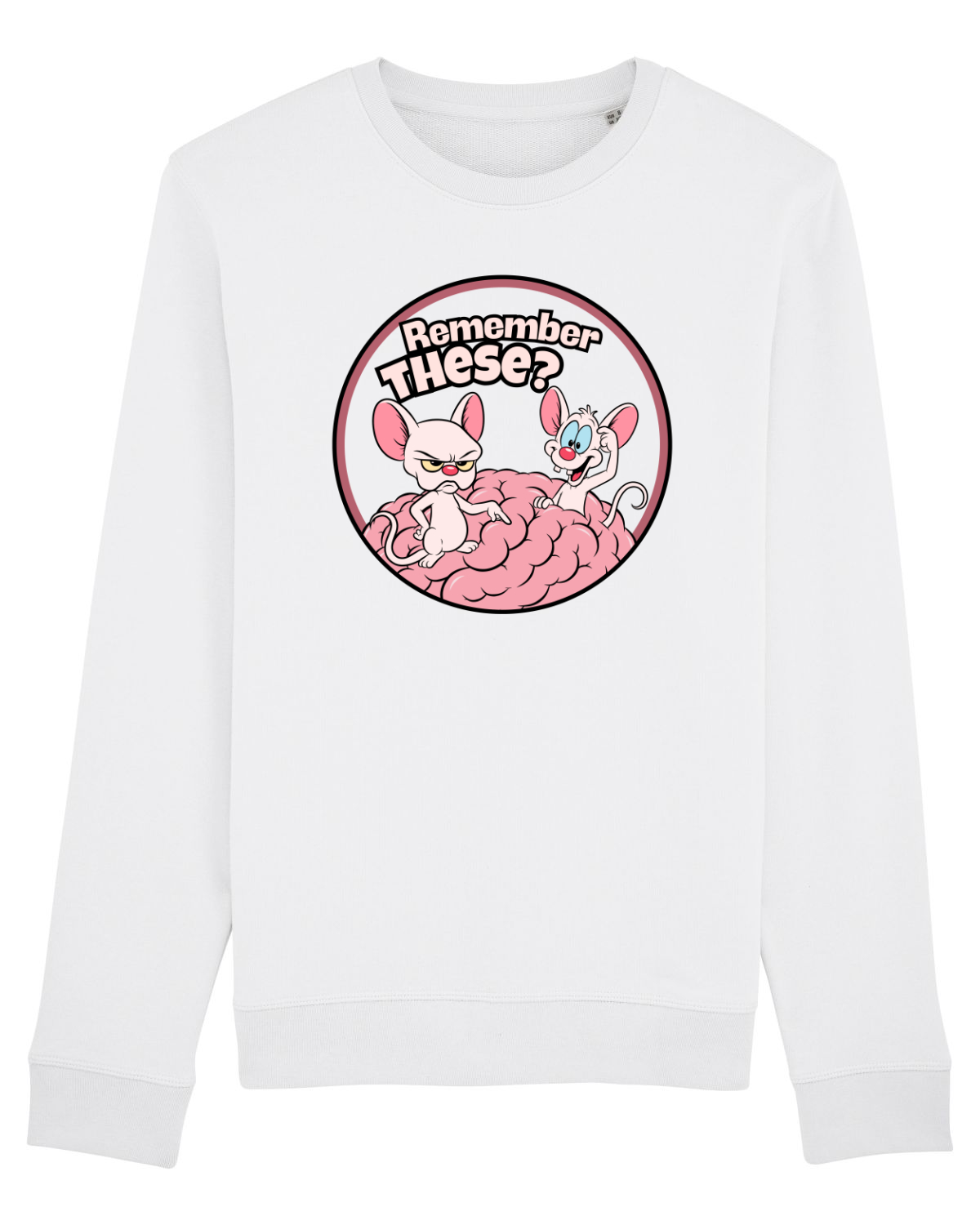 Bluză mânecă lungă Unisex Rise White