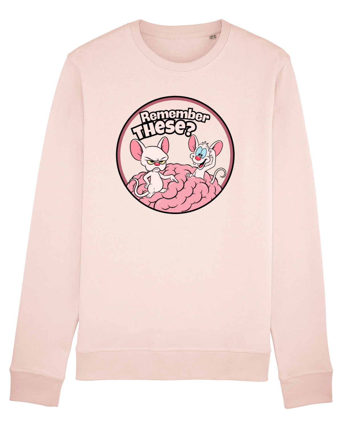 Bluză mânecă lungă Unisex Rise Candy Pink
