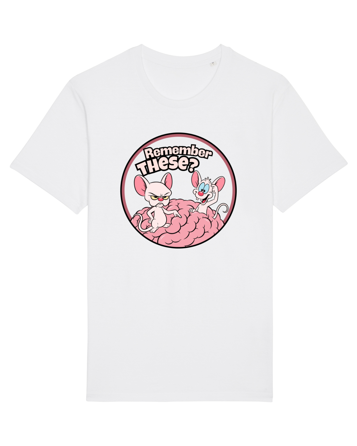 Tricou mânecă scurtă Unisex Rocker White