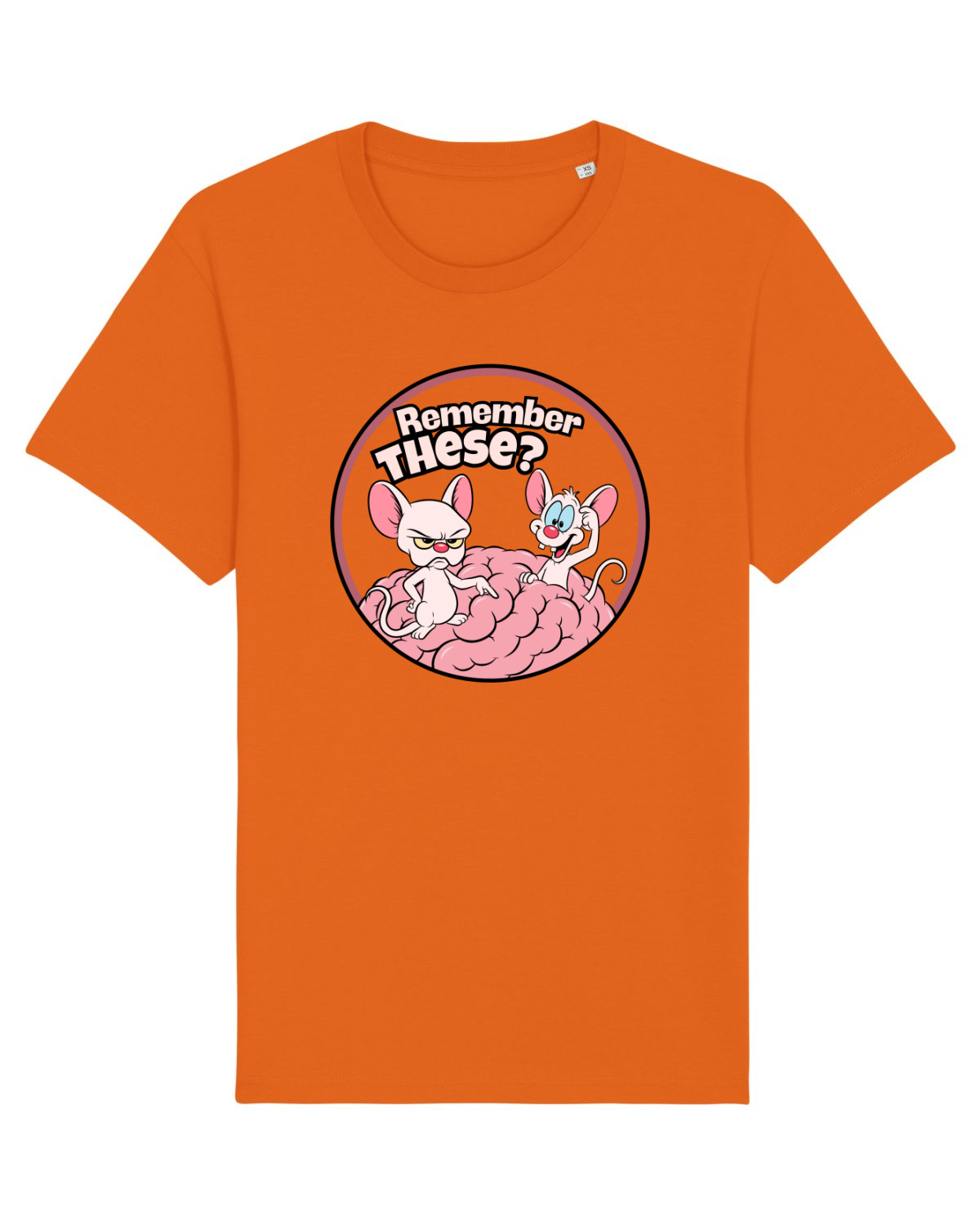 Tricou mânecă scurtă Unisex Rocker Bright Orange