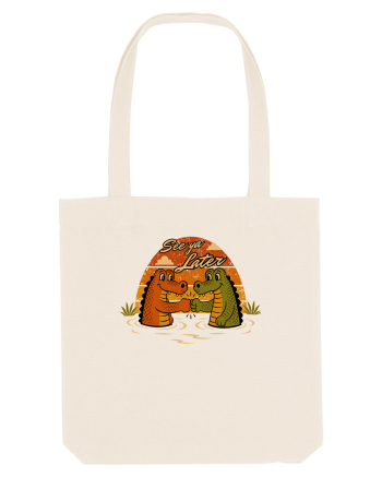 See Ya Later Alligator – Funny Crocodile Friendship Design Natural