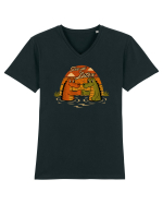 See Ya Later Alligator – Funny Crocodile Friendship Design Tricou mânecă scurtă guler V Bărbat Presenter