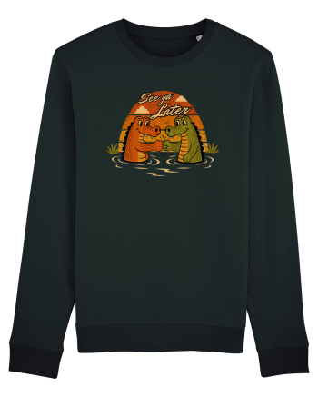 See Ya Later Alligator – Funny Crocodile Friendship Design Black