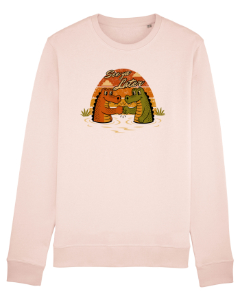 See Ya Later Alligator – Funny Crocodile Friendship Design Candy Pink