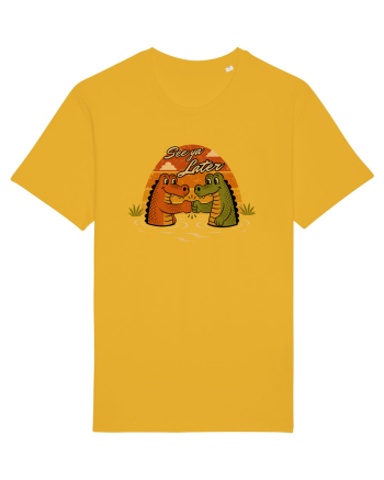 See Ya Later Alligator – Funny Crocodile Friendship Design Spectra Yellow