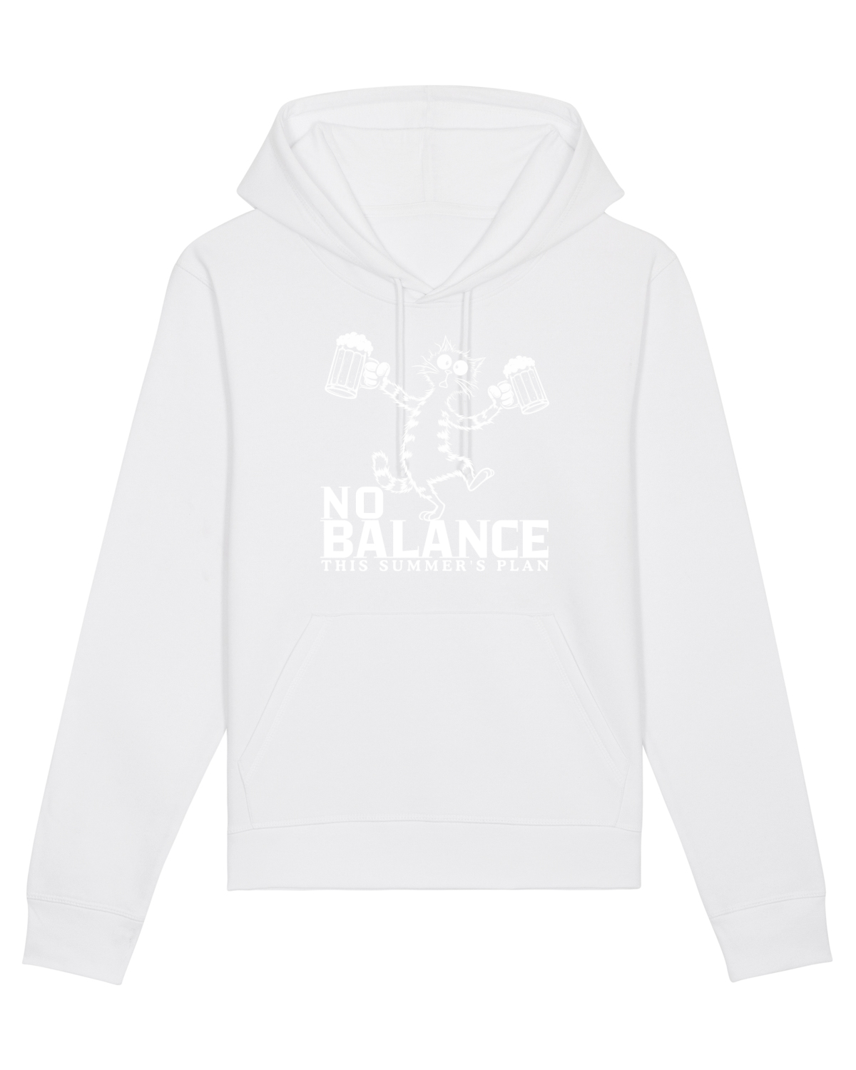 Hanorac Unisex Drummer White