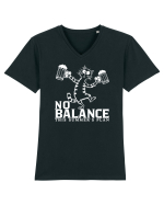 No Balance – Planul Perfect pentru Vară Tricou mânecă scurtă guler V Bărbat Presenter