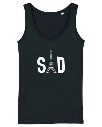 Sad (white) Black
