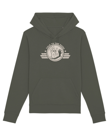Talk To The Hand – Funny Bunny Design Khaki