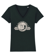 Talk To The Hand – Funny Bunny Design Tricou mânecă scurtă guler V Damă Evoker
