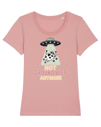UFO si Vacile. Not Ground Beef Anymore UFO Cow Alien Abduction Funny Farm Canyon Pink