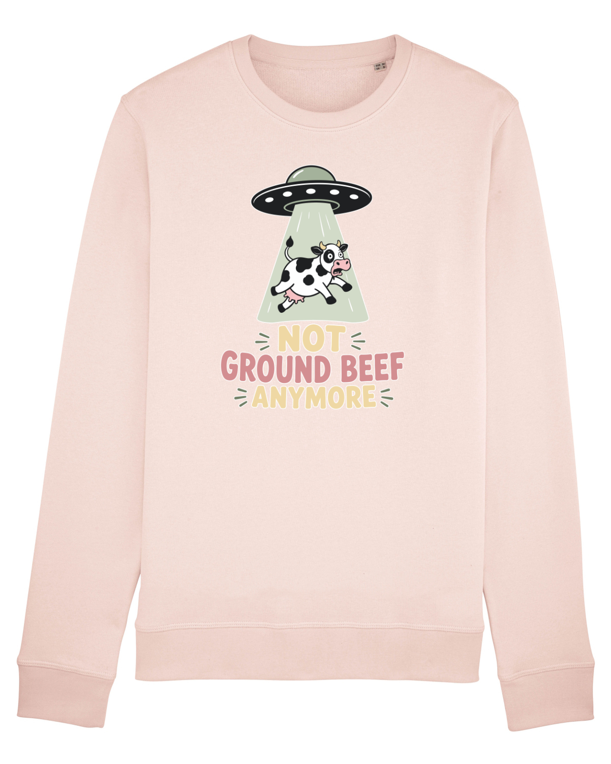 Bluză mânecă lungă Unisex Rise Candy Pink