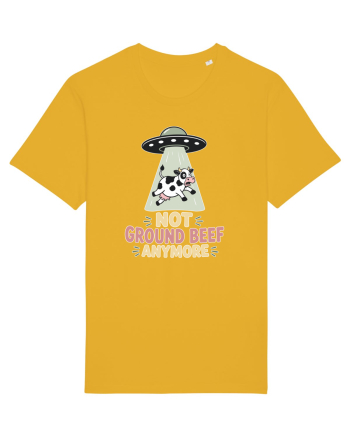 UFO si Vacile. Not Ground Beef Anymore UFO Cow Alien Abduction Funny Farm Spectra Yellow