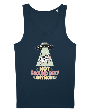 UFO si Vacile. Not Ground Beef Anymore UFO Cow Alien Abduction Funny Farm Navy