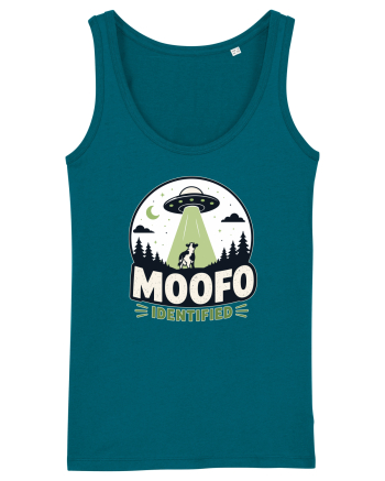Moofo Identified Funny UFO Cow Alien Abduction Retro Sci Fi Humor Ocean Depth