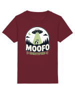 Moofo Identified Funny UFO Cow Alien Abduction Retro Sci Fi Humor Tricou mânecă scurtă  Copii Mini Creator