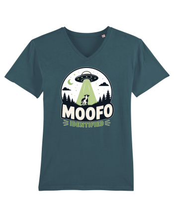 Moofo Identified Funny UFO Cow Alien Abduction Retro Sci Fi Humor Stargazer