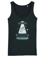 Beef Ascending Funny UFO Cow Alien Abduction Retro Sci Fi Humor Maiou Damă Dreamer